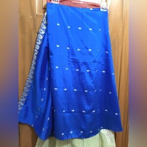 Darn Good yarn, beautiful silk wrap skirt